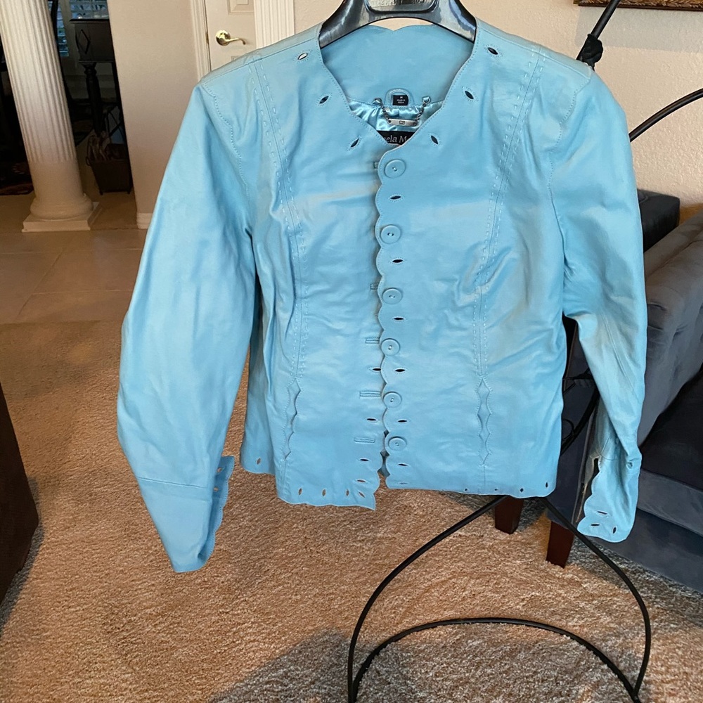 women’s leather jacket